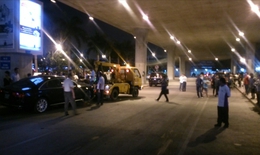 Xe đón Hồ Ngọc Hà gây tai nạn tại sân bay Tân Sơn Nhất, 12 người bị thương
