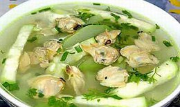 Món ăn, bài thuốc từ con hến