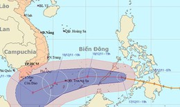 Bão Washi đang tiến sâu vào biển Đông
