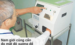 Loãng xương ở nam giới trung niên chớ xem thường