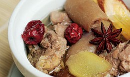 Thịt dê bổ khí huyết