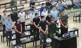 14 bị cáo trong vụ án Công ty Nhật Cường hầu tòa tại Hà Nội