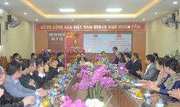 Hợp tác y tế Nghệ An và Xiêng Khoảng, nước CHDCND Lào bước lên tầm cao mới