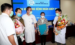 Bệnh nhân ghép tim xuyên Việt ở Bệnh viện Trung ương Huế được ra viện