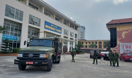 22 giờ thiết lập xong Bệnh viện dã chiến thứ 2 tại Hải Dương