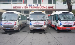 Chuyến xe yêu thương dành tặng bệnh nhân về Tết