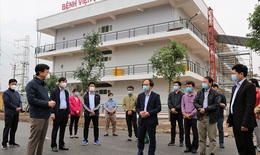 Bệnh viện Dã chiến 3 Hải Dương tiếp nhận 1 bệnh nhân COVID-19 đầu tiên