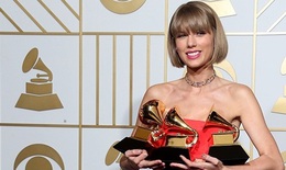 Taylor Swift, ph&#225;i nữ đầu ti&#234;n 2 lần đoạt giải Grammy Album của Năm