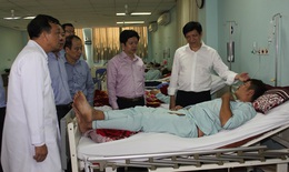 Thứ trưởng Bộ Y tế kiểm tra công tác phòng chống dịch bệnh tại tỉnh Đồng Nai