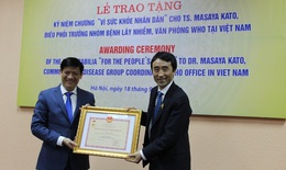 TS.Masaya Kato: Việt Nam đạt thành tựu vượt bậc trong phòng chống bệnh lây nhiễm