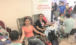 163 đơn vị máu được nhân viên Herbalife VN hiến tặng hưởng ứng ngày Hiến máu Thế giới