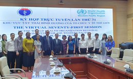 Việt Nam tham dự Kỳ họp lần thứ 71 Khu vực T&#226;y Th&#225;i B&#236;nh Dương của Tổ chức Y tế Thế giới