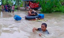 Lũ lụt tại Campuchia, 20 người chết, sơ tán trên 26 nghìn người