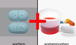 Tiềm ẩn nguy hiểm khi dùng cùng lúc acetaminophen và warfarin