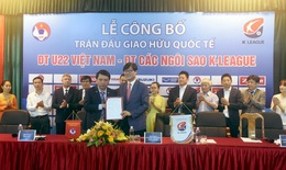 Hướng tới SEA Games 29: U22 Việt Nam đọ sức với ngôi sao K-League, Hàn Quốc