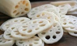 Gương sen, ngó sen bổ huyết, điều kinh