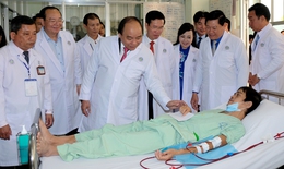 Thủ tướng cắt băng khánh thành công trình BVĐK tỉnh Vĩnh Long