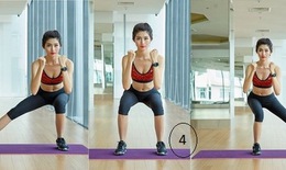 Tập lunge cho đùi, mông săn chắc