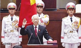 Kỳ họp thứ 6, Quốc hội khóa XIV: Tổng Bí thư Nguyễn Phú Trọng được Quốc hội bầu giữ chức Chủ tịch nước
