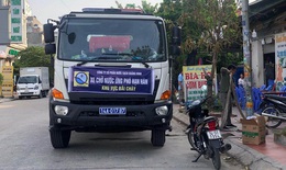 Hạn nặng, Quảng Ninh d&#249;ng xe chở nước để “cứu”... du kh&#225;ch