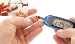 Theo dõi đường huyết chặt chẽ khi dùng thuốc bôi chứa corticoid