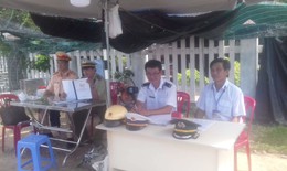 Túc trực 24/24 để kiểm soát dịch động vật ở Khánh Hòa