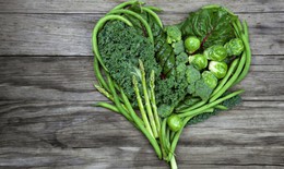 Các loại rau lá xanh giúp tim khỏe