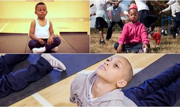 C&#225;c lớp học yoga trong trường học c&#243; thể gi&#250;p trẻ chống lại stress, lo lắng