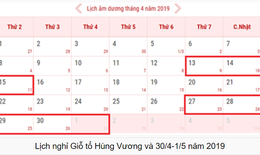 Người lao động được nghỉ 8 ngày dịp Giỗ Tổ Hùng Vương và 30/4