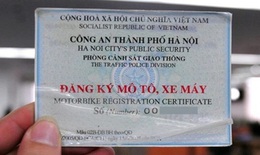 Đề xuất đổi giấy đăng k&#253; xe sang thẻ nhựa c&#243; m&#227; QR