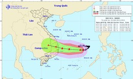 Chiều nay, bão số 6 giật cấp 15 tiến vào đất liền