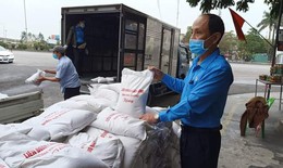 Hỗ trợ lương thực thực phẩm cho người dân Hải Dương gặp khó khăn do COVID-19