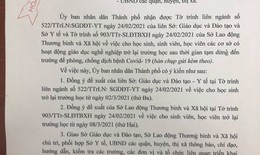 Học sinh Hà Nội trở lại trường học từ ngày 2/3