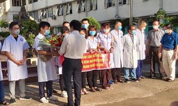 29 nhân viên y tế Quảng Bình tình nguyện vào TP.HCM chống dịch