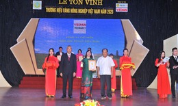 Vedan Việt Nam lần thứ 5 liên tiếp được tôn vinh “Thương hiệu vàng nông nghiệp Việt Nam”