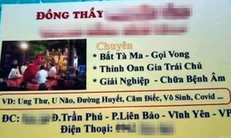 Cô đồng “chém gió” có khả năng chữa trị Covid-19
