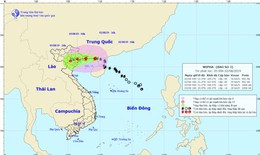 Bão số 3 đã vào vịnh Bắc Bộ, chiều 2/8 tiến sâu vào vùng biển Quảng Ninh - Thái Bình, gió giật cấp 12
