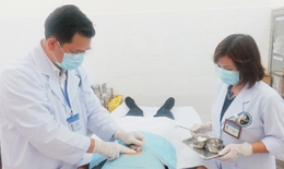Điều trị thoái hóa khớp gối bằng phương pháp cấy chỉ