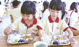 Bữa ăn hợp l&#253; cho học sinh tiểu học