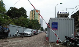 Bãi đỗ xe thông minh trên phố Nguyên Hồng: Vì sao chậm thực hiện?