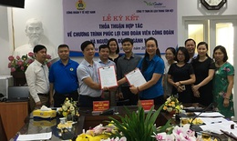 Ký kết thỏa thuận hợp tác  nâng cao phúc lợi cho đoàn viên công đoàn ngành y tế