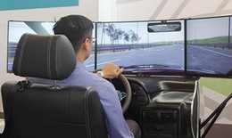 Lùi thời gian học và thi đào tạo lái xe bằng phần mềm mô phỏng