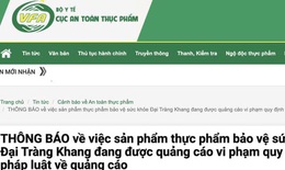 Nhiều chiêu “thổi” công dụng của thực phẩm chức năng, bảo vệ sức khỏe