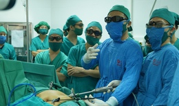 Quảng Ninh: Lần đầu ti&#234;n ứng dụng c&#244;ng nghệ 3D trong phẫu thuật nội soi
