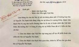 Bộ trưởng Bộ Y tế: Tập trung mọi nỗ lực cứu chữa cựu b&#225;c sĩ nội tr&#250; mắc ung thư