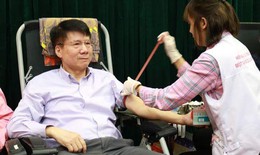 200 cán bộ, đoàn viên cơ quan Bộ Y tế hiến máu cứu người