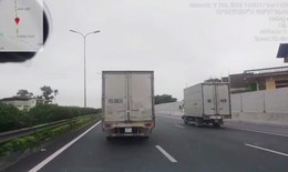 Phạt xe tải cố tình không nhường đường cho xe ưu tiên trên cao tốc Pháp Vân - Cầu Giẽ