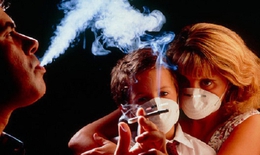 165.000 trẻ chết trước 5 tuổi do nhiễm trùng đường hô hấp vì ngửi khói thuốc lá