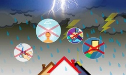 Sét đánh chết em bé mới sinh đầy thương tâm