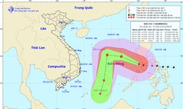 Bão số 7 đã vào Biển Đông, thêm không khí lạnh tăng cường